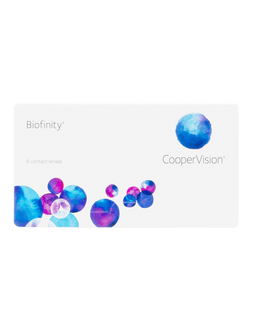 Biofinity 6 lenses per box