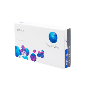 Biofinity 6 lenses per box
